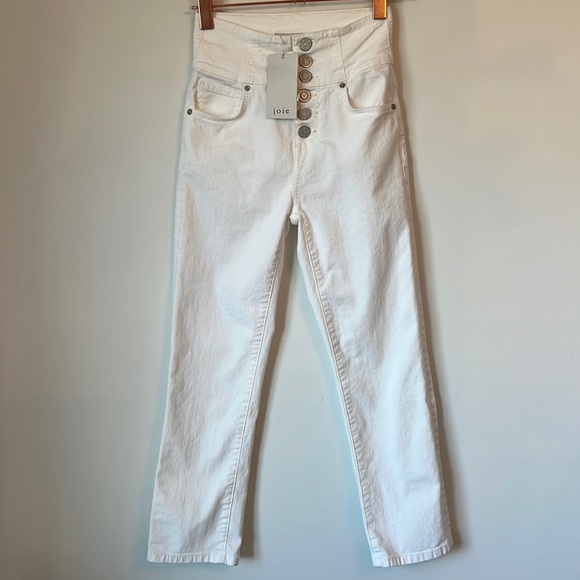 New with tag white Joie jean - Picture 1 of 8